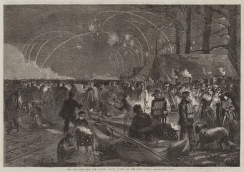 Das Wetter und die Parks, Nachtszene auf der Serpentine